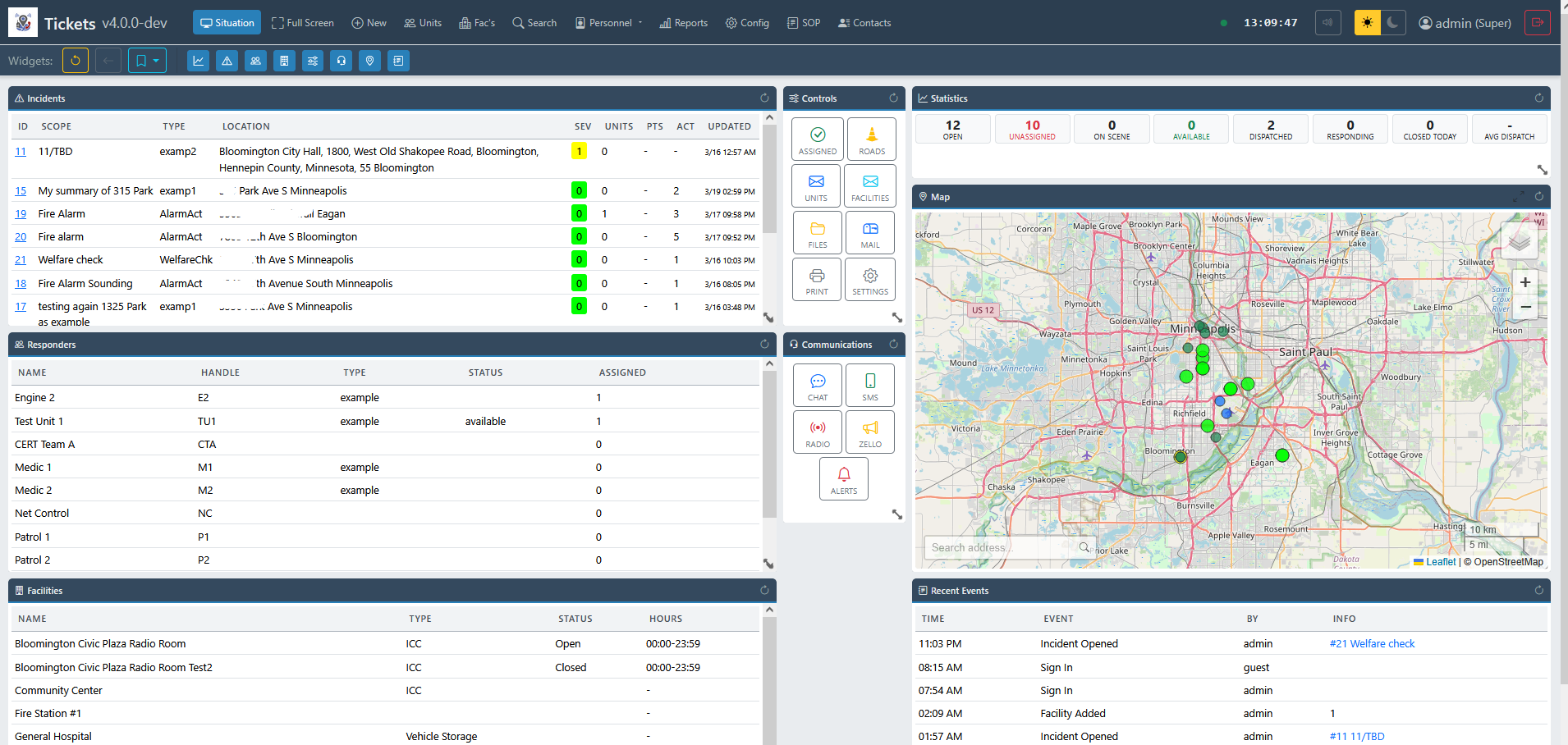Dashboard - Light Mode